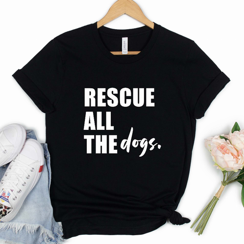 Rescue All The Dogs Shirt - S001790B002255P000900V009