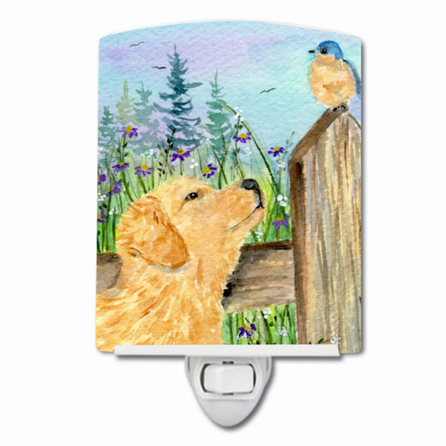 Dog Art Ceramic Night Light - SS8883CNL