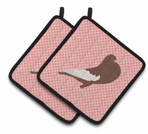 Bird on Pair of Pot Holders - BB7954PTHD