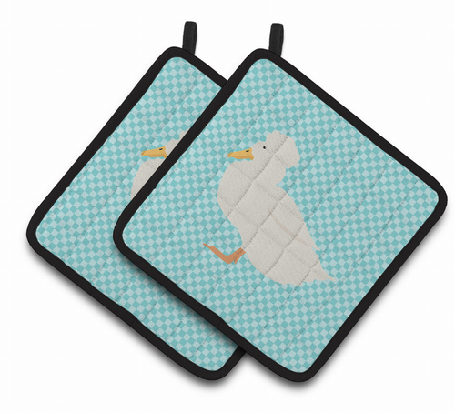 Bird on Pair of Pot Holders - BB8031PTHD