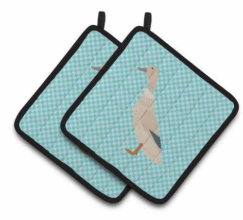 Bird on Pair of Pot Holders - BB8032PTHD