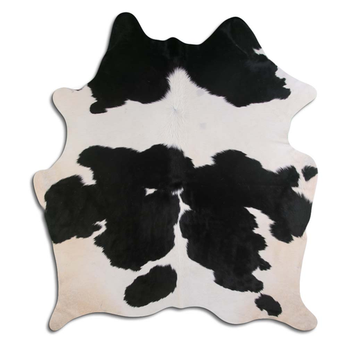NATURAL HAIR ON COWHIDE BLACK AND WHITE - CPNBLWSP3B-00129368