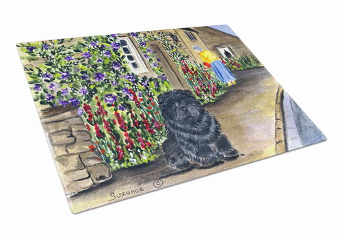 Dog Breed Glass Cutting Board Large - S000213B001695P123706V007
