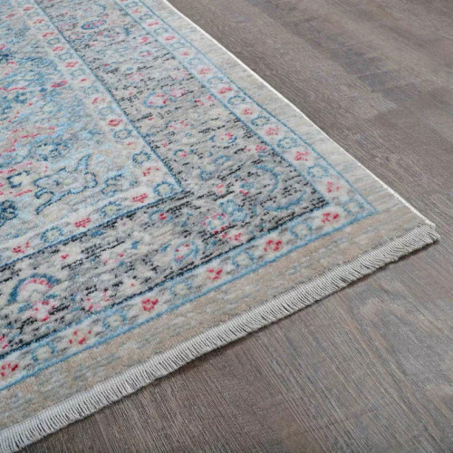 Rugsotic Carpets Machine Woven Crossweave Polyester Multicolor Area Rug Oriental - S001733B002199P000129V073
