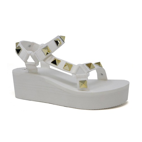 Yoki NEYO-18 Women's EVA Beach Wedge Sandal With Studs - S001818B002557P000509V000