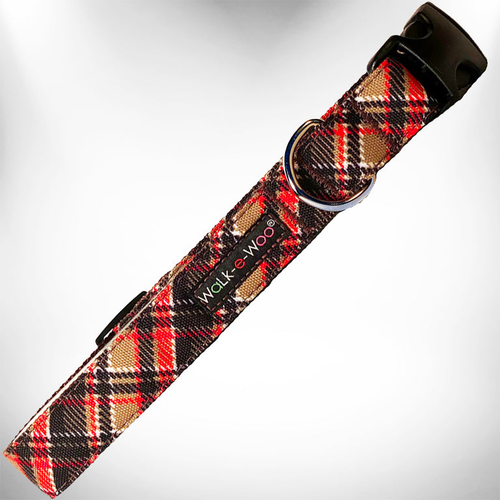 Plaid Dog Collars - 892-3