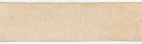 Ribbon 2.5" X 10 Yds. (Set of 2) Wired Polyester - 81388DS