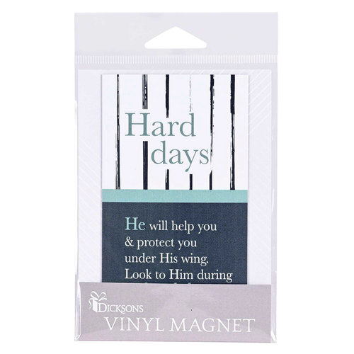 Magnet Hard Days Psalm 63:7 2.75x5