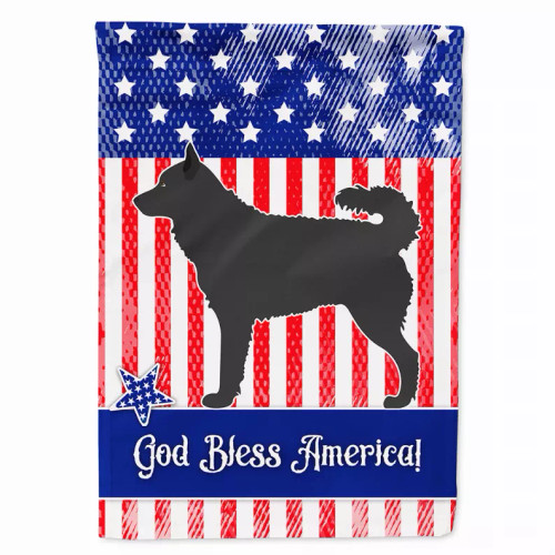 American Flag/Dog Breed TThemed Canvas - BB8417CHF