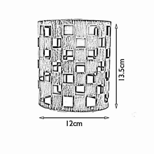 White Metal Easy Fit Drum Barrel Cage