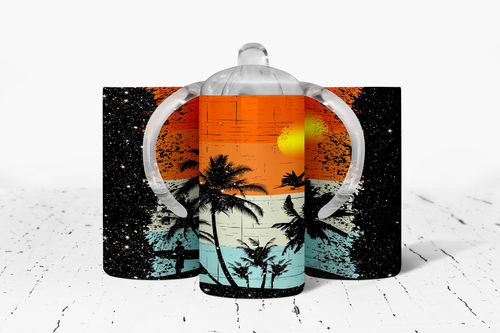 Beach Insulated Kids Dual Lid Sippy Cup Tumbler - 260611710