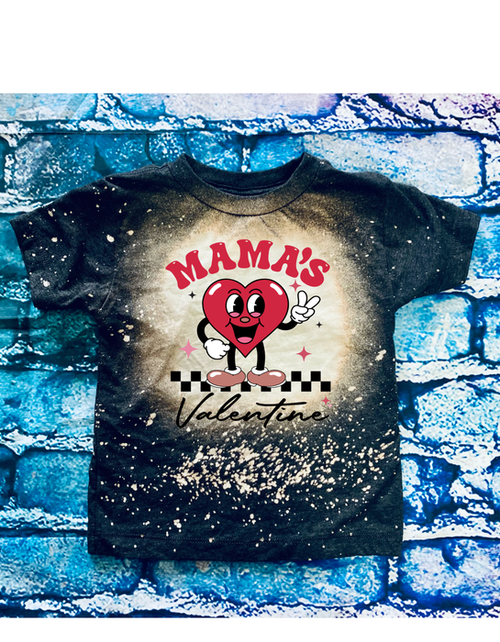 Mama's valentine kids t shirt - S002194B002535P000226V006