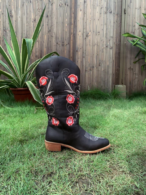 En Bloom | Embroidered Cowboy Boot - S001273B001855P000064V047