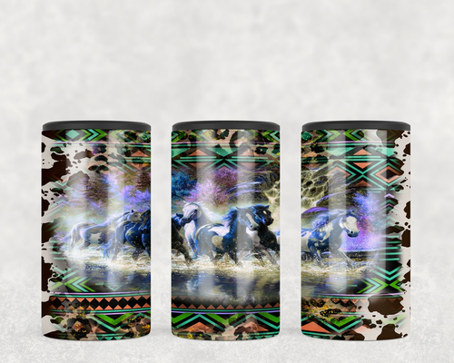 Western Horses  Steel can hugger - optional speaker