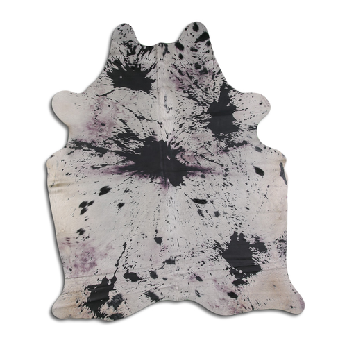 ACID WASHED HAIR ON COWHIDE DISTRESSED GREY - CPDDIGRE3A-00109048