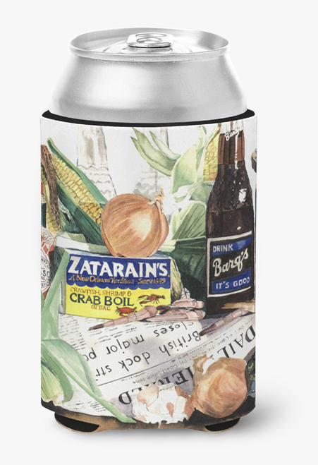 Barq's, Crabs, and spices Can or Bottle Hugger