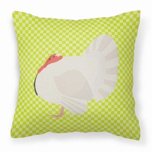 Animal Art Checkboard Design Fabric Decorative Pillow - BB7809PW1414