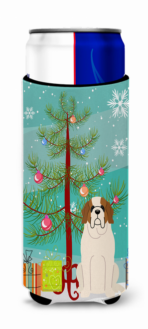 Merry Christmas Tree Dog Ultra Hugger for slim cans - S000213B001695P076090V000