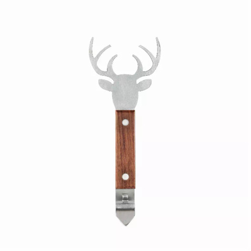 Stag Acacia Wood Bottle Opener By Foster & Rye