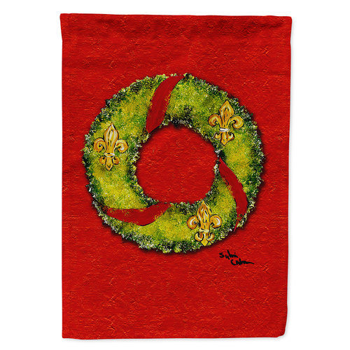 Fleur de lis Themed Flag Canvas - 8503CHF