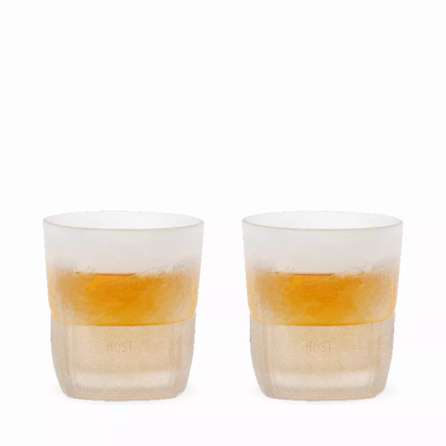 Glass Freeze Whiskey Glass (Set Of Two) By Host