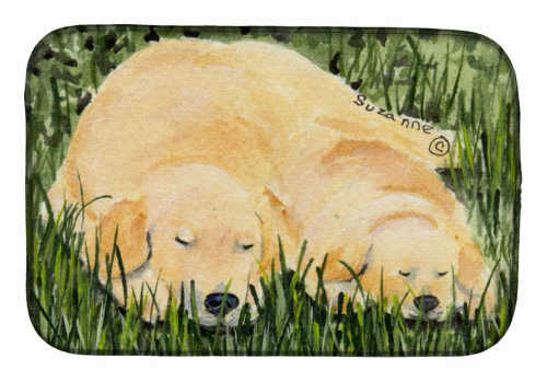 Golden Retriever Dish Drying Mat - S000213B001695P115687V041
