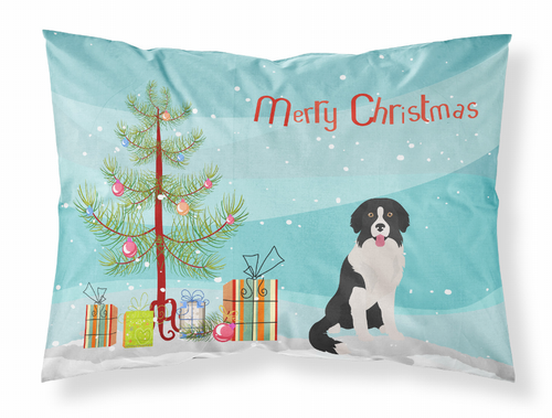 Borador Christmas Tree Fabric Standard Pillowcase