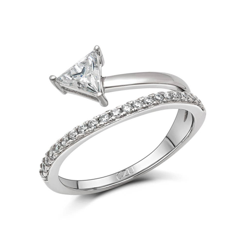 Micro Pave Engagement Ring - XR-0346
