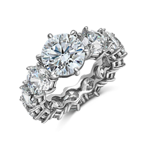 Micro Pave Engagement Ring - XR-0350