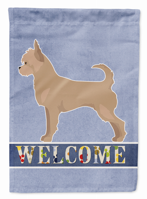 Tan Chorkie Welcome Flag Garden Size