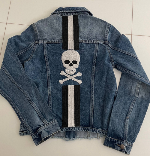 DJ Denim Jacket - TianaDesigns735