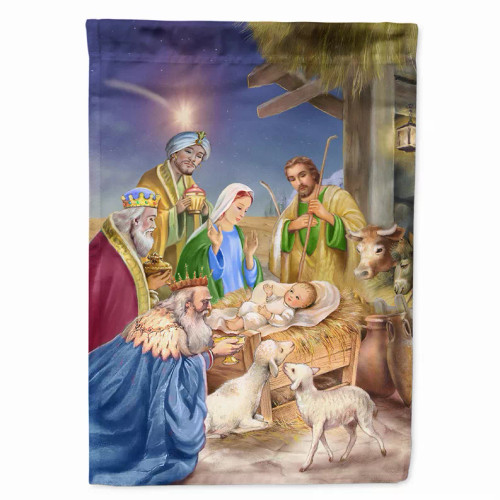 Christmas Themed Art  Flag Canvas - APH6897CHF