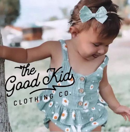 Good Kids daisy 2 Piece linen set The Good Kids Clothing Company - S001710B002329P000013V005