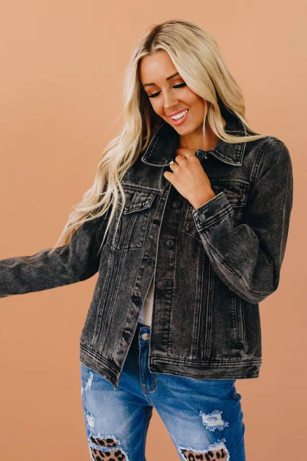 Go Your Own Way Denim Jacket - S000742B001640P001023V003