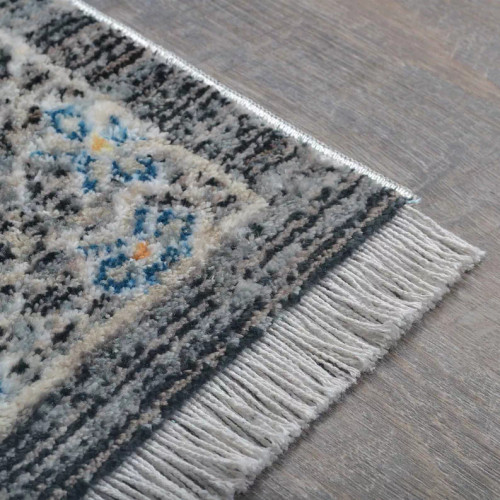 Rugsotic Carpets Machine Woven Crossweave Polyester Area Rug Oriental - S001733B002199P000127V066