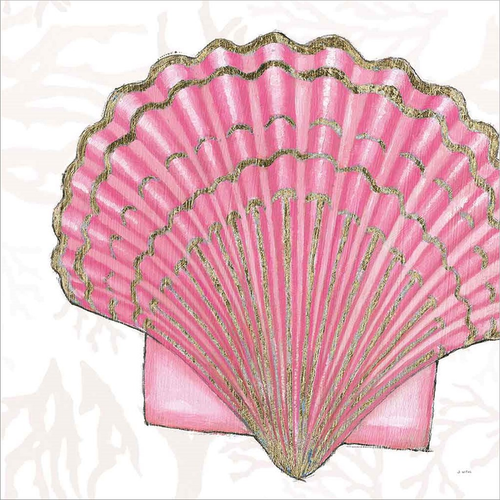 Shimmering Shells V by James Wiens, Canvas Art