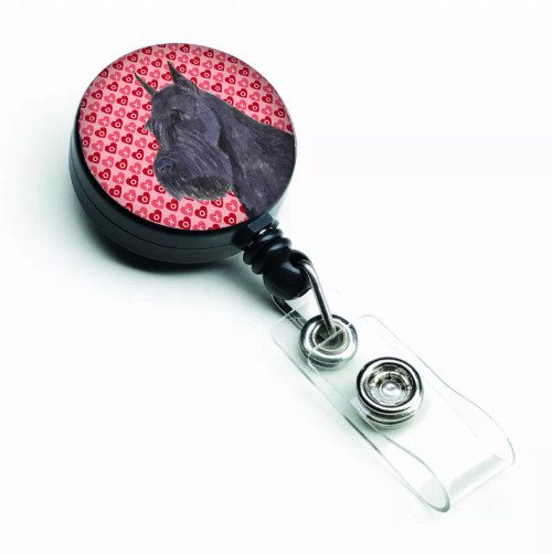 Valentine's Day Portrait Retractable Badge Reel - S000213B001695P126659V027