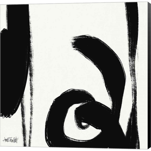 Black and White Abstract IV by Anne Tavoletti, Canvas Art - C1087922-0240000-8CAAAMA