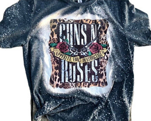 Appetite for destruction bleached graphic tee