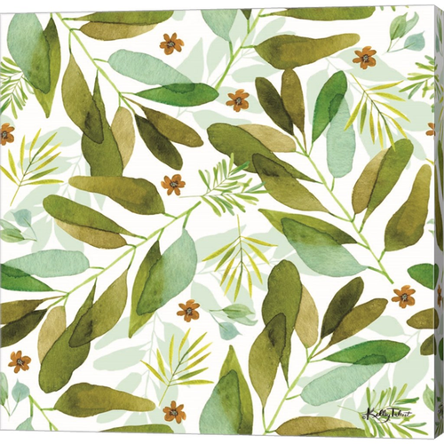 Allover Greenery by Kelley Talent, Canvas Art