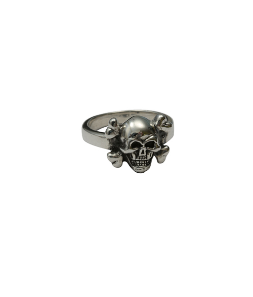 Tiny Cross Bones Ring
