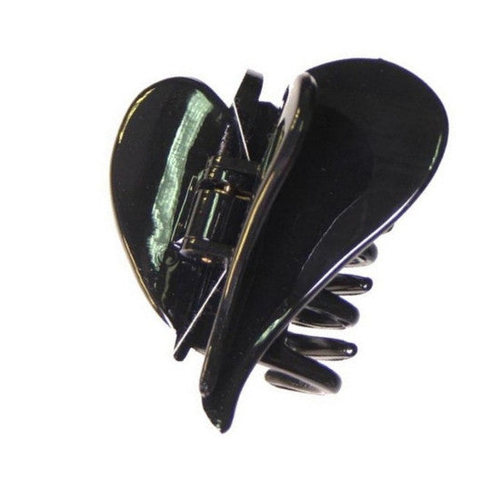 Flying Heart Hair Claw Black Patent - 98740-03