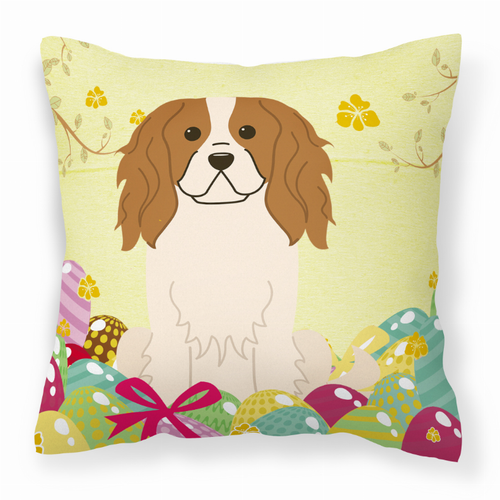 Easter Eggs Design Dog Art Fabric Decorative Pillow - S000213B001695P083249V000