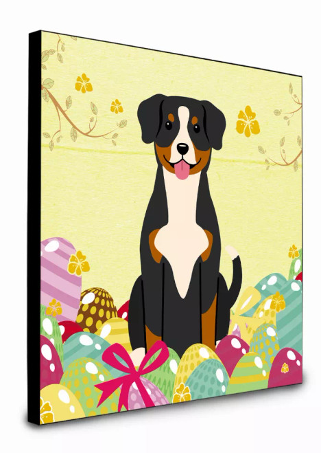 Easter Eggs Dog Artwork Wall Panel - S000213B001695P015086V035