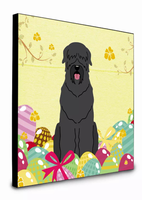 Easter Eggs Dog Artwork Wall Panel - S000213B001695P015086V023