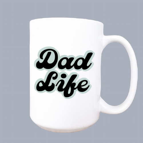 Dad life ceramic coffee mug Dad life ceramic coffee mug