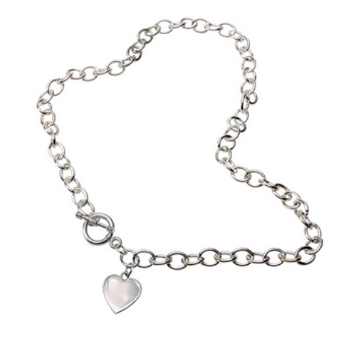 Toggle Heart Necklace