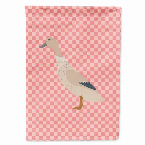 Animal/Bird Themed Pink Check Flag Canvas - BB7858CHF