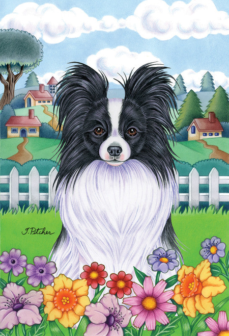 Westie - Hippie Hound Studios Welcome  House and Garden Flags - bestofbreeds-1027