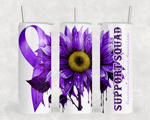 pancreatic cancer 20 oz Steel Tumbler With Or Without Bluetooth Speaker